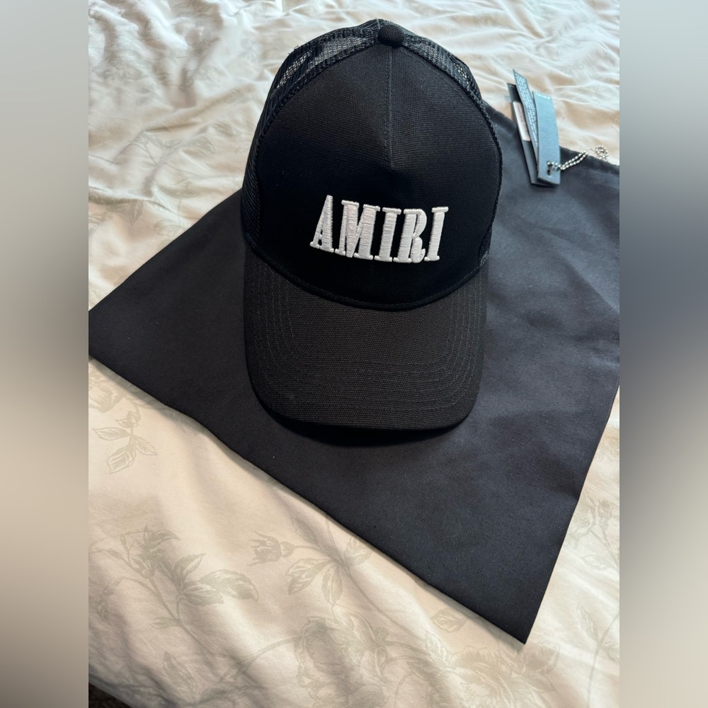 AMIRI Core Logo Trucker Hat